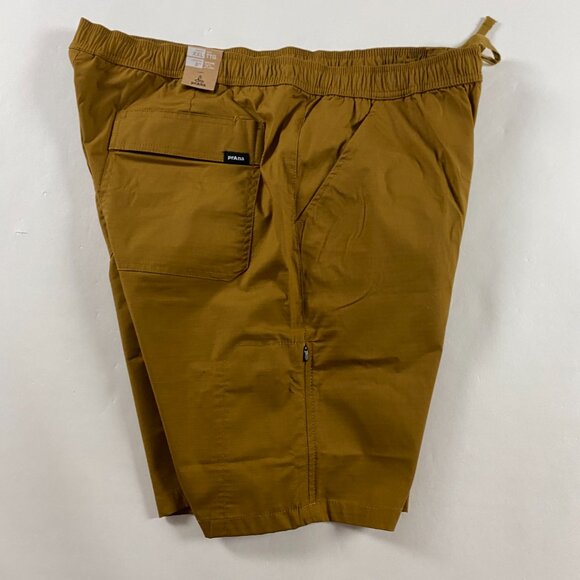 NWT Prana Shorts Men's XXL Double Peak E-Waist Antique Bronze Elastic Waist 2XL - Picture 4 of 15